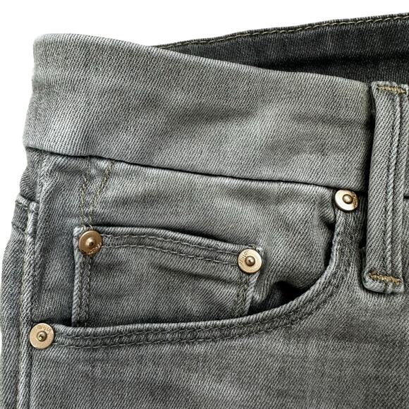 MOTHERl The Looker jeans Size 28  Dark Moon Magic Grey Light Wash Skinny - Picture 9 of 16